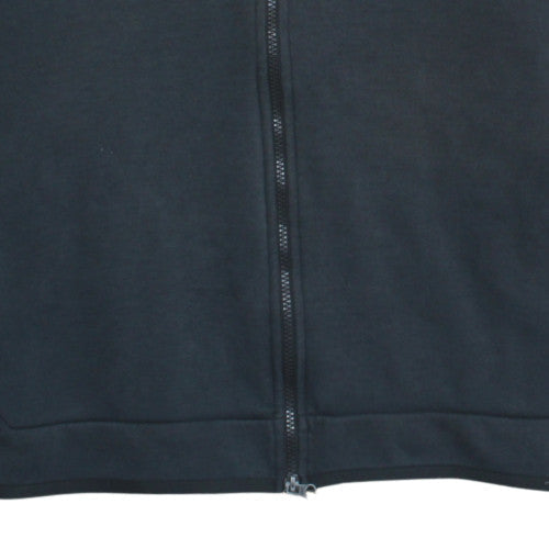 Nike Women Black Full Zip Hoodie Size L with Hood and Pockets