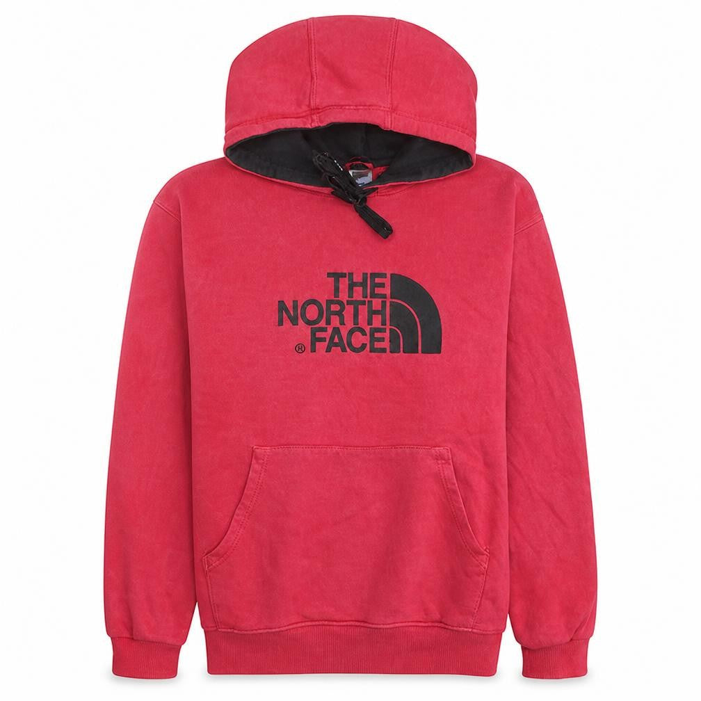 The North Face Men's Red Pullover Hoodie L Outdoor Fleece