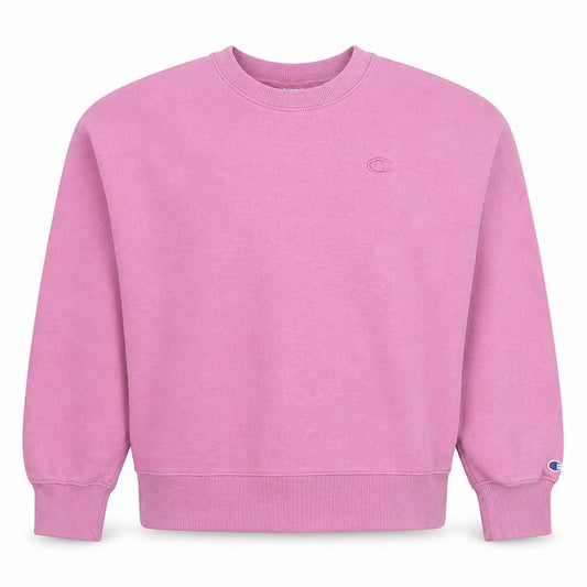 Champion Womens Pink Crew Neck Sweatshirt XS Cotton Blend Casual