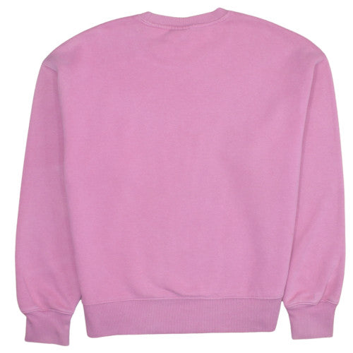 Champion Womens Pink Crew Neck Sweatshirt XS Cotton Blend Casual