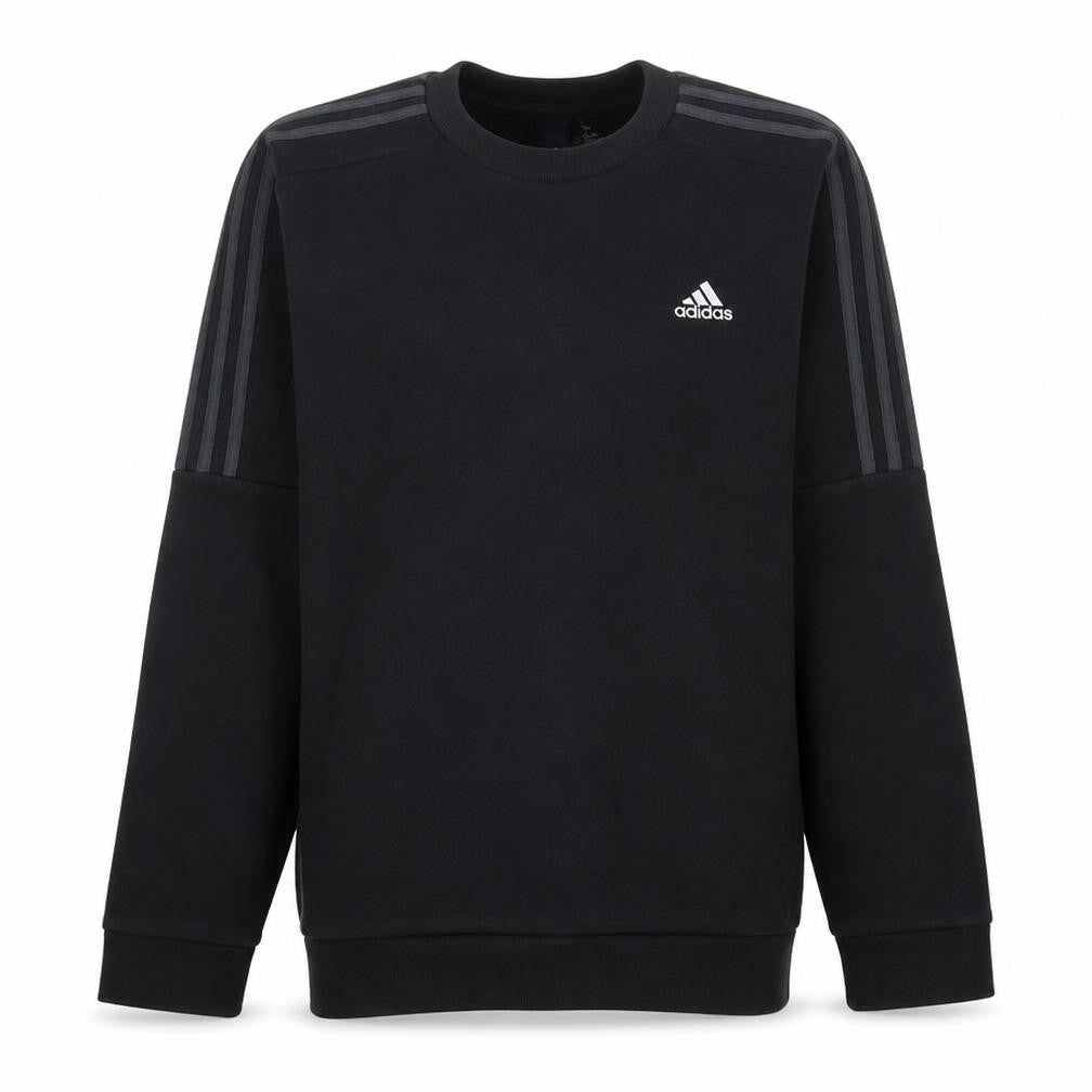 Adidas Men's Black Pullover Crew Neck Sweatshirt Size M