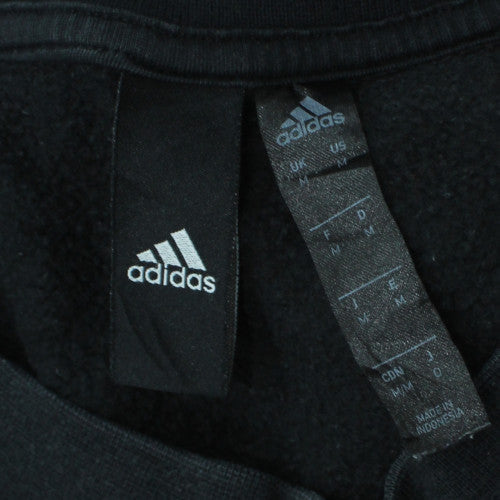 Adidas Men's Black Pullover Crew Neck Sweatshirt Size M