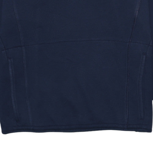 Adidas Teens Blue Pullover Hoodie Long Sleeve Sports Fleece 14