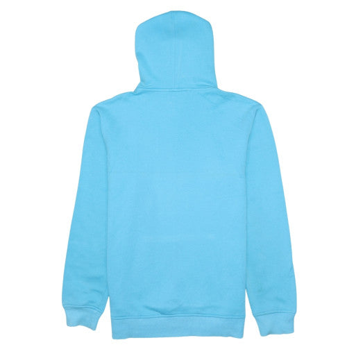 Adidas Men's Blue Pullover Hoodie S Graphic Logo Sportswear