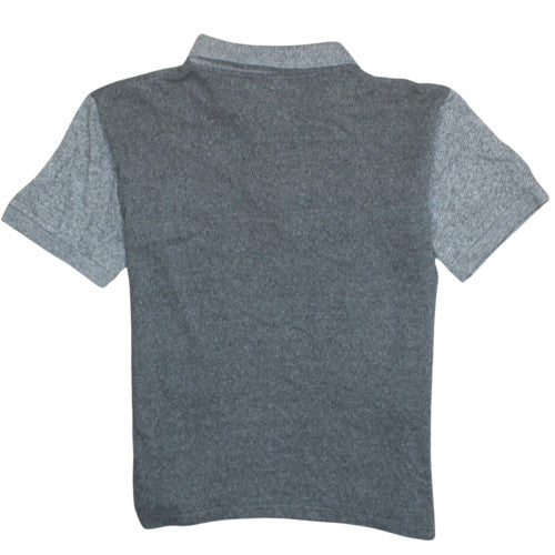 Champion Men's Grey 1/4 Zip Collared Henley Sweatshirt M
