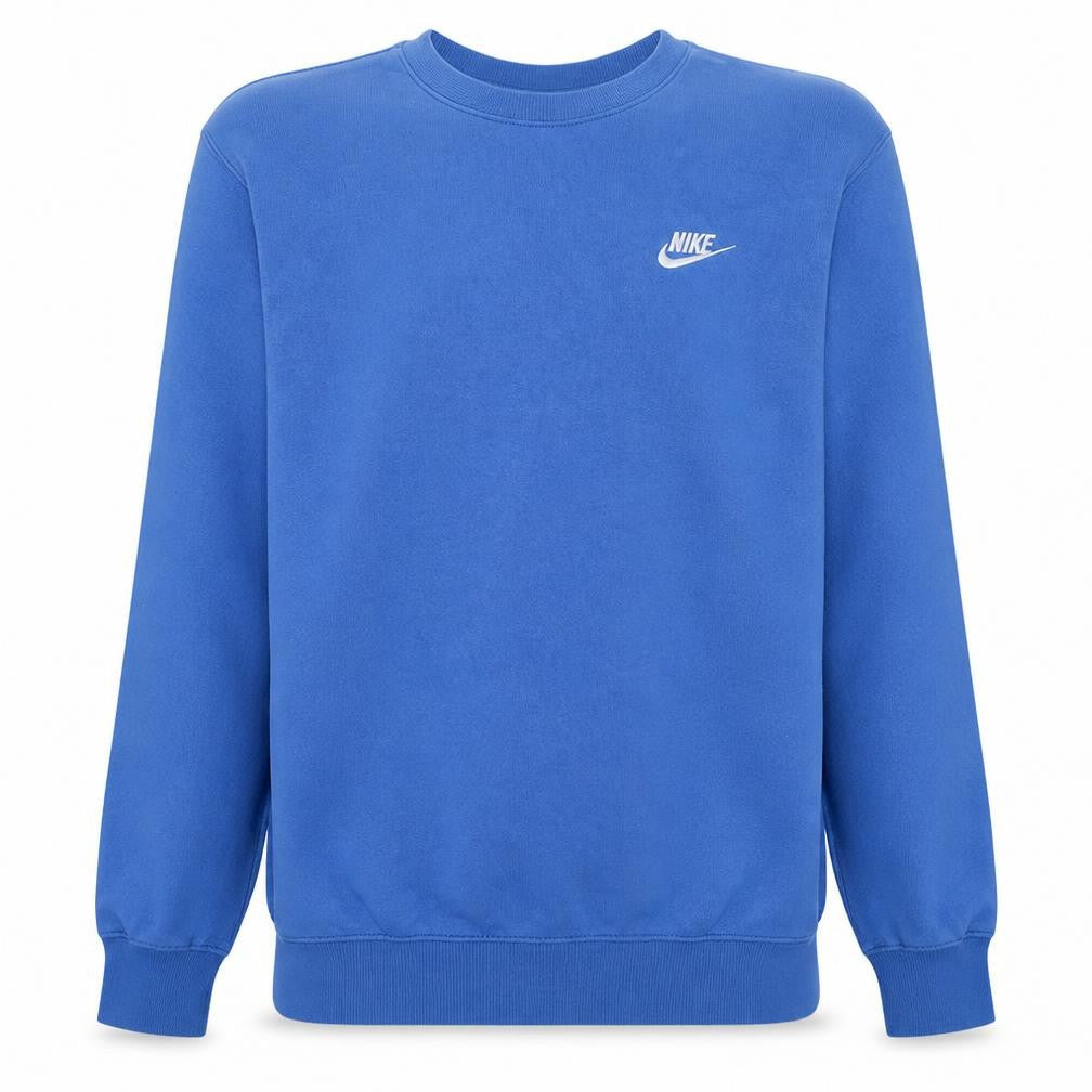 Nike Men's Blue XS Pullover Crew Neck Fleece Sweatshirt