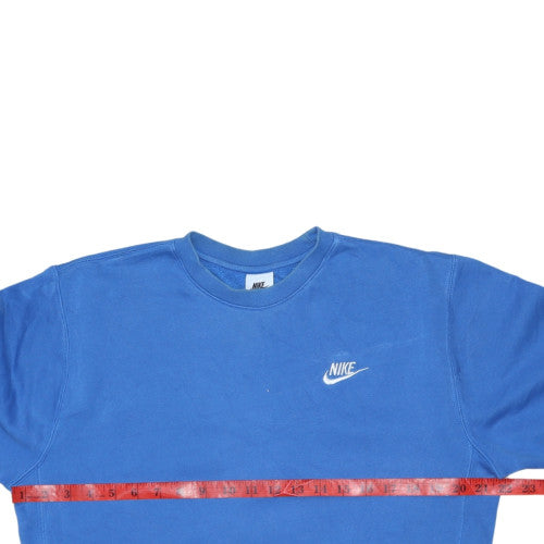 Nike Men's Blue XS Pullover Crew Neck Fleece Sweatshirt