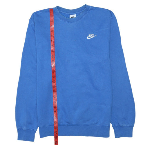 Nike Men's Blue XS Pullover Crew Neck Fleece Sweatshirt