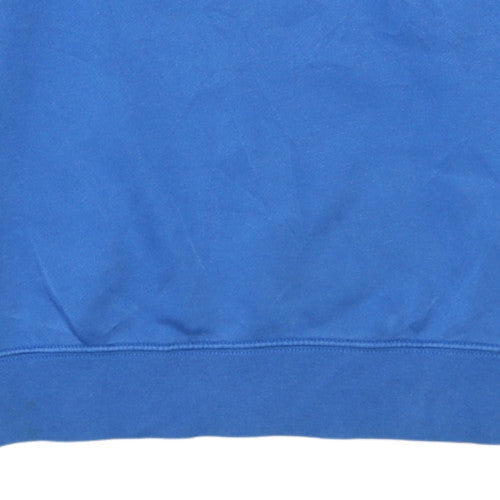 Nike Men's Blue XS Pullover Crew Neck Fleece Sweatshirt