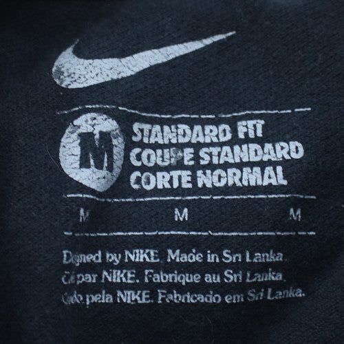 Nike Men's Black Cotton Polo Shirt Size M Classic Fit