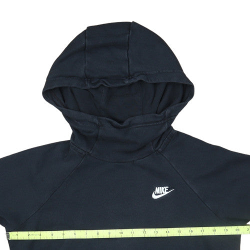 Nike Men’s Black Pullover Hoodie Medium Fleece Sportswear