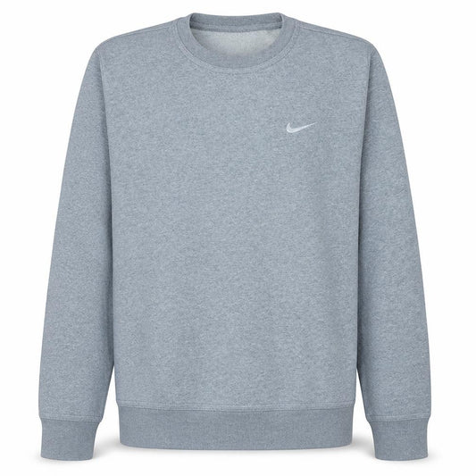 Nike Men's Grey XL Pullover Crew Neck Fleece Sweatshirt