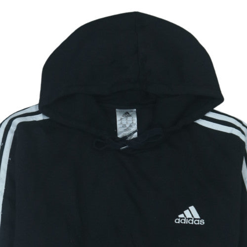 adidas Mens Black XL Pullover Hoodie Sportswear Sweatshirt