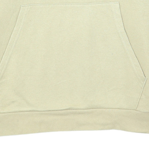 Champion Boys Beige Pullover Hoodie 15-16 Years 2XL Fleece Logo Sweatshirt