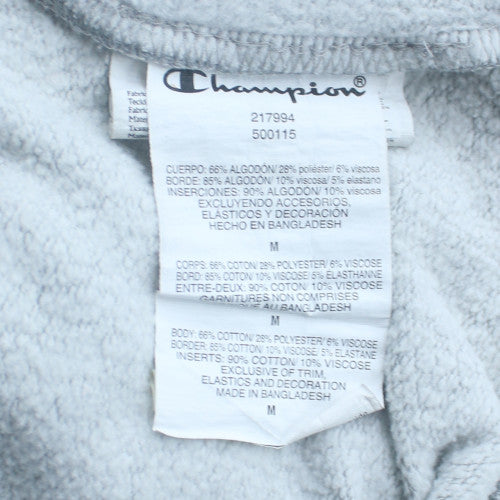 Champion Women's Grey Pullover Hoodie Medium New York Logo