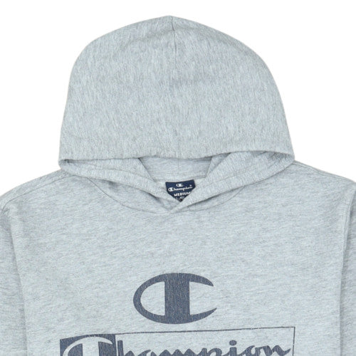Champion Women's Grey Pullover Hoodie Medium New York Logo
