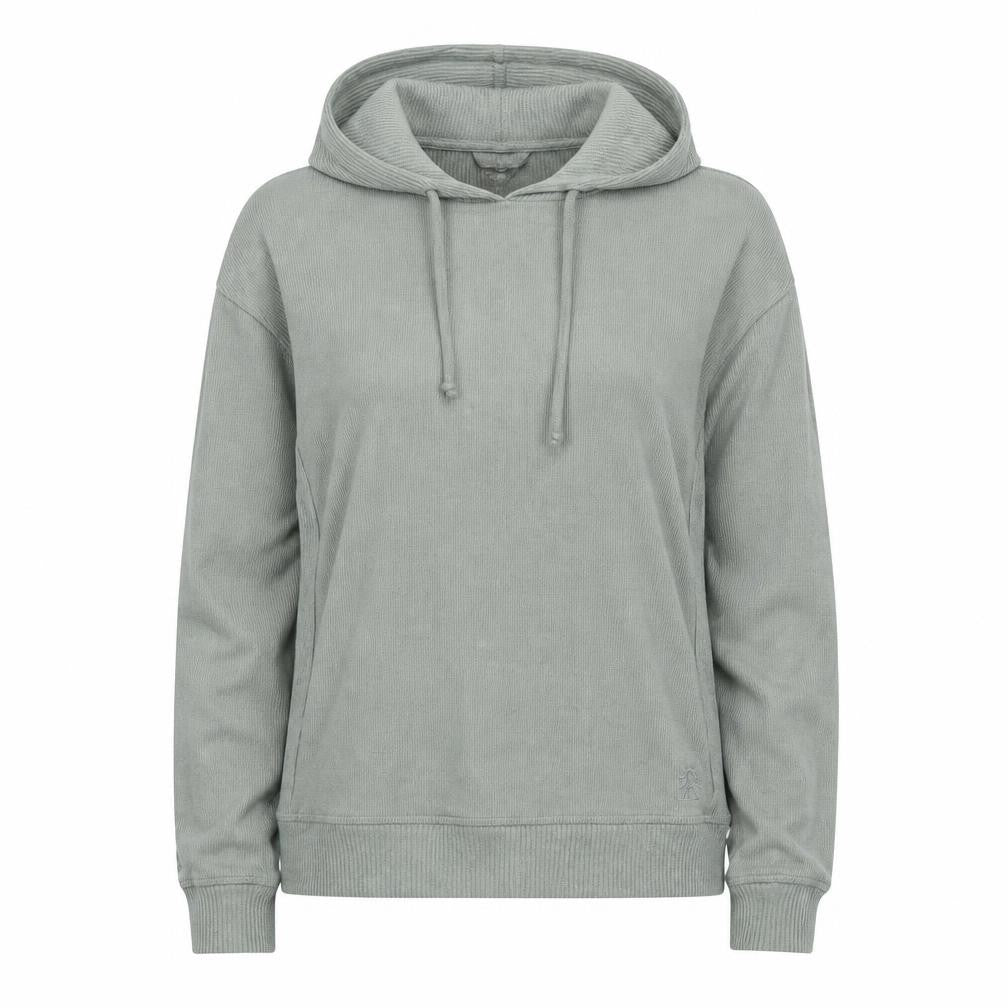 FatFace Women’s Grey Hooded Pullover Hoodie Size 10 Cotton Blend