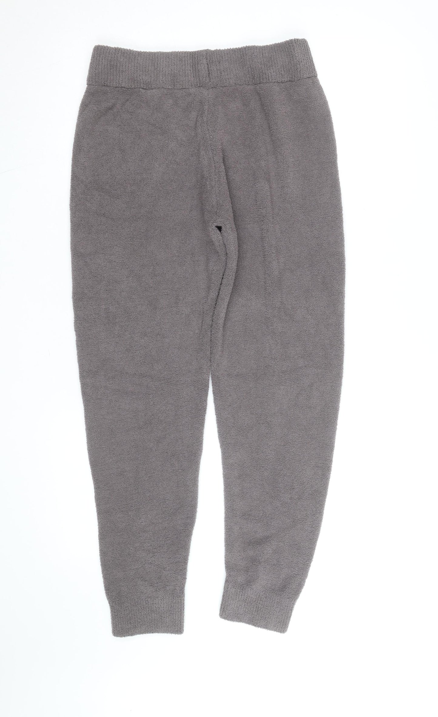 Marks and Spencer Womens Grey Fleece Jogger Trousers M