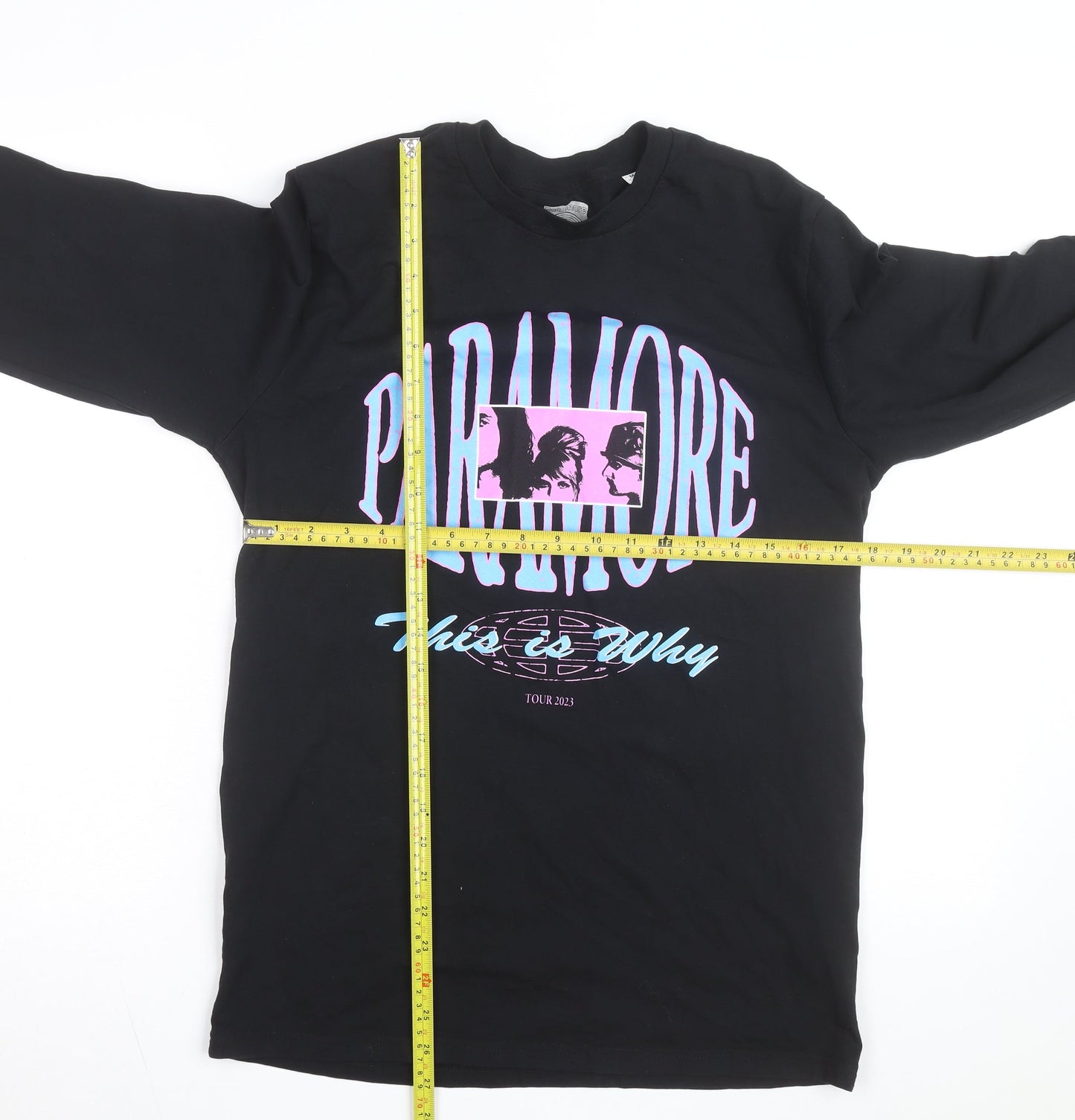 Stanley/Stella Paramore Men's Black M Long Sleeve Tour 2023 Shirt