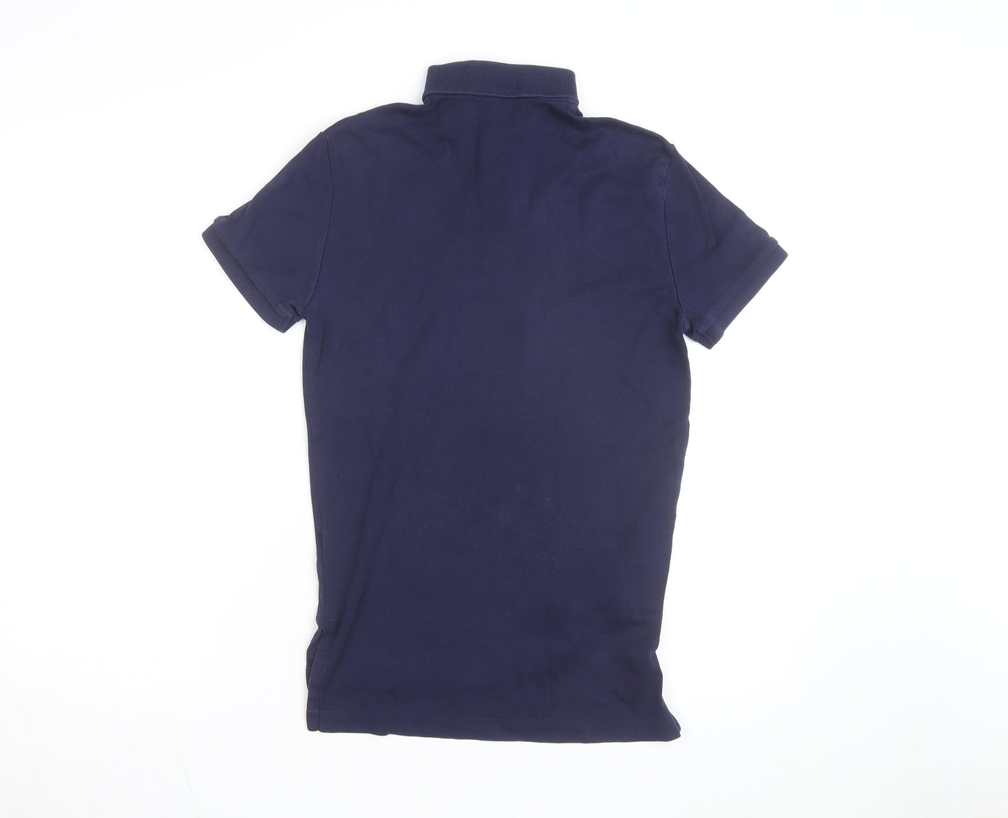 Ralph Lauren Men's Blue XS Slim Fit Cotton Polo Shirt