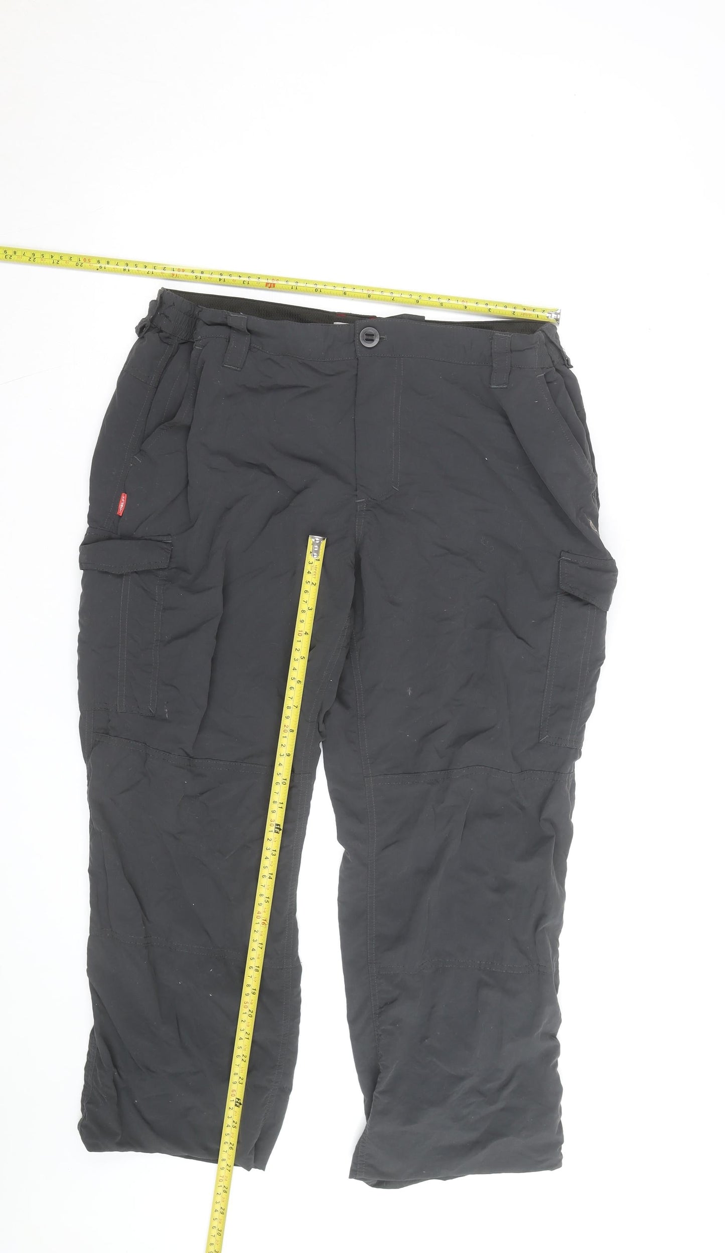 Craghoppers Men's Black 40R Cargo Trousers Lightweight Travel Pants