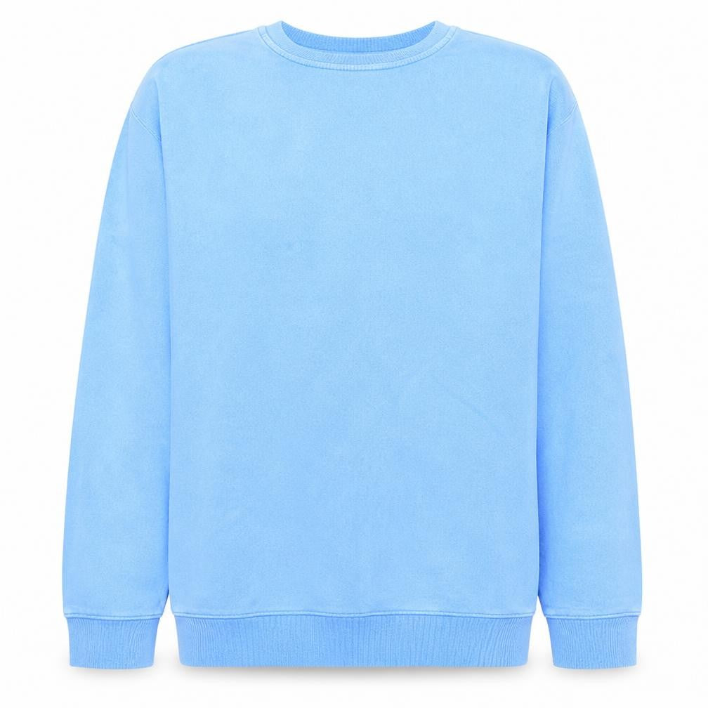 Tommy Hilfiger Men Blue XL Crew Neck Cotton Sweatshirt