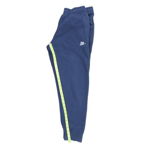 Nike Men's Blue Fleece Jogger Trousers M Regular Fit Activewear