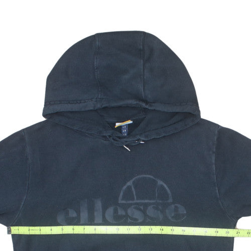 Ellesse Men’s Blue Pullover Hoodie Size M Fleece Logo Sweatshirt
