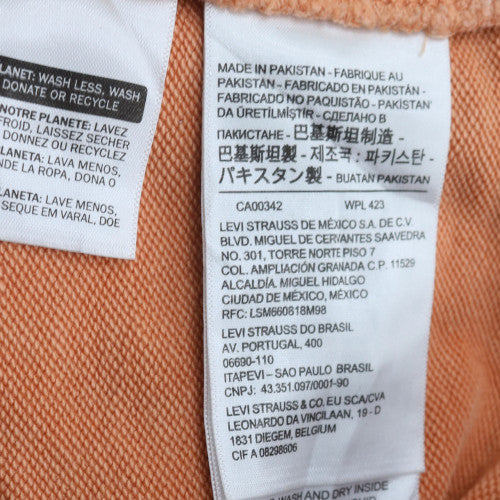 Levi's Men's Beige Crew Neck Pullover Sweatshirt Size S