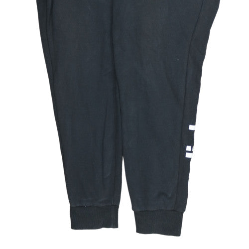 Adidas Men's Black XL Jogger Sweatpants Tapered Fleece Trousers