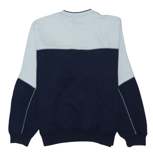 Reebok Men’s Blue Crew Neck Pullover Sweatshirt M Sports Style