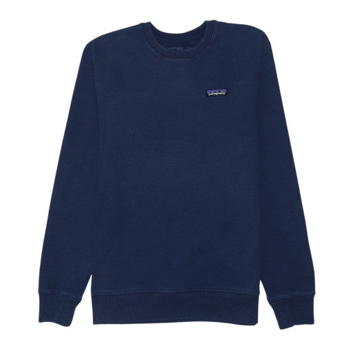 Patagonia Men's Blue Regular Fit Pullover Crew Neck Sweatshirt S