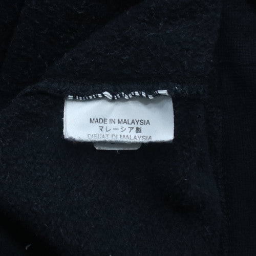 Nike Men's Black Full Zip Hoodie Sweatshirt Size M Graphic Logo