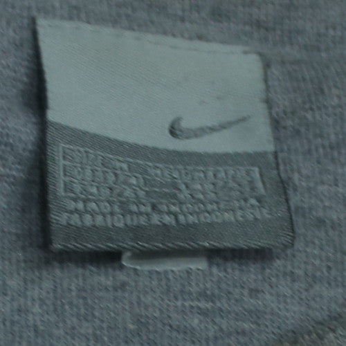Nike Air Men's Grey Crew Neck Pullover Sweatshirt Size M