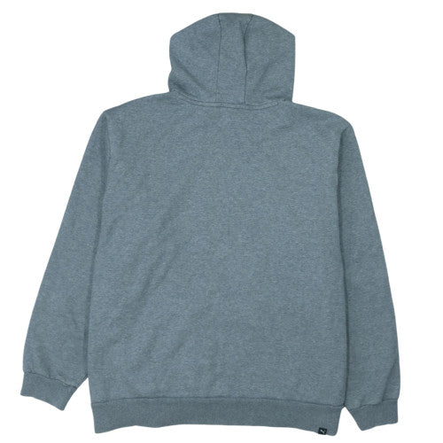 Puma Men's Grey 3XL Pullover Hoodie with Logo and Kangaroo Pocket