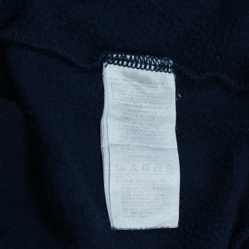 Adidas Men's Blue Pullover Hoodie Medium Classic 3-Stripes Style