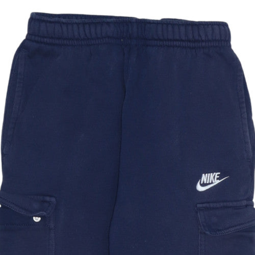 Nike Men's Blue XS Fleece Jogger Cargo Activewear Trousers