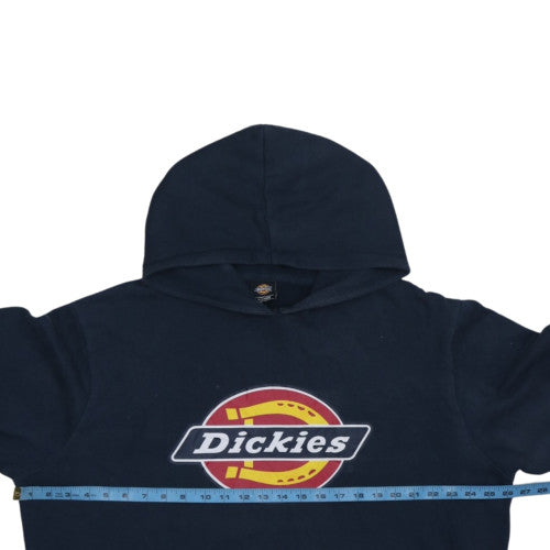 Dickies Men's Blue XL Pullover Hoodie with Logo Graphic Print