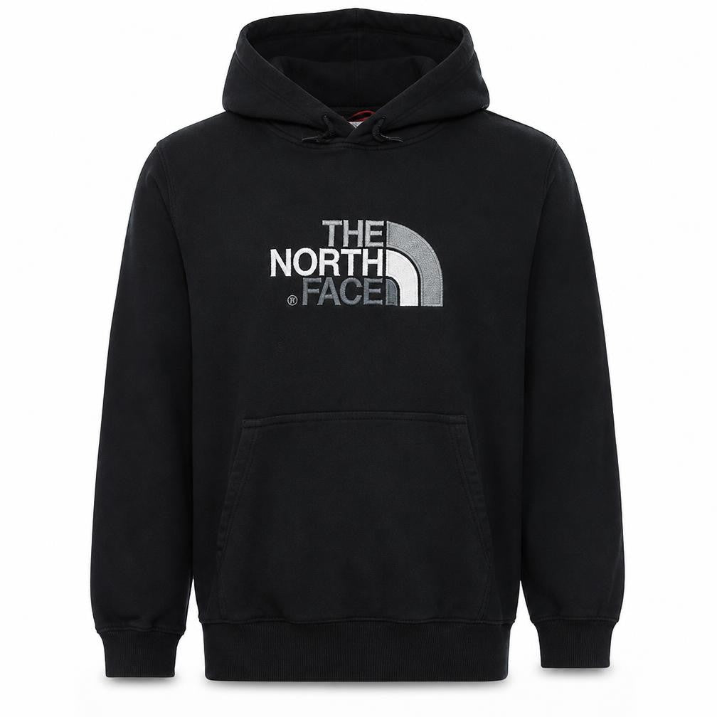 The North Face Men's Black Pullover Hoodie Size L Outdoor Cotton