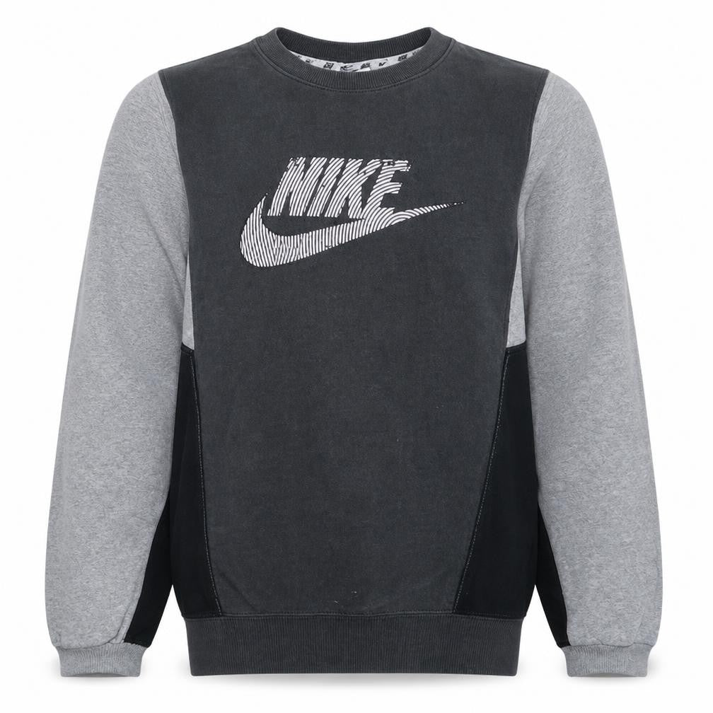 Nike Mens Grey XS Pullover Graphic Logo Sweatshirt