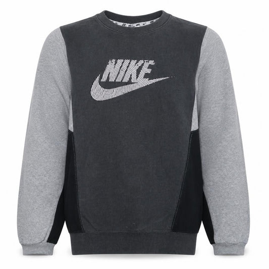 Nike Mens Grey XS Pullover Graphic Logo Sweatshirt