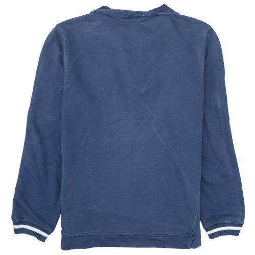 Nike Men's Blue 1/2 Zip Fleece Sweatshirt Size M