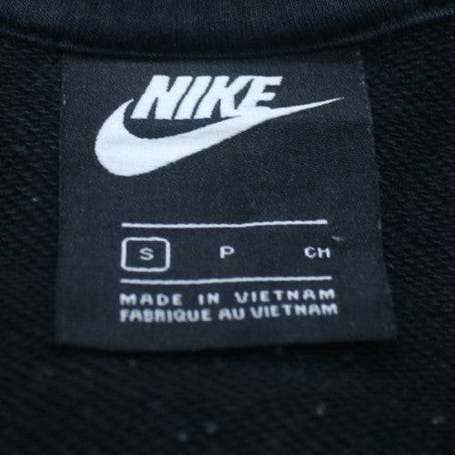 Nike Men's Black Pullover Hoodie Size S Graphic Logo Sportswear