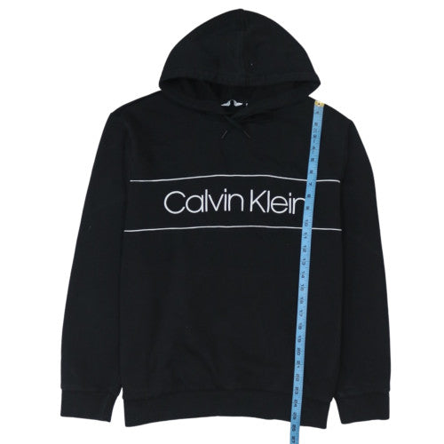 Calvin Klein Men’s Black XL Pullover Logo Hoodie Sweatshirt