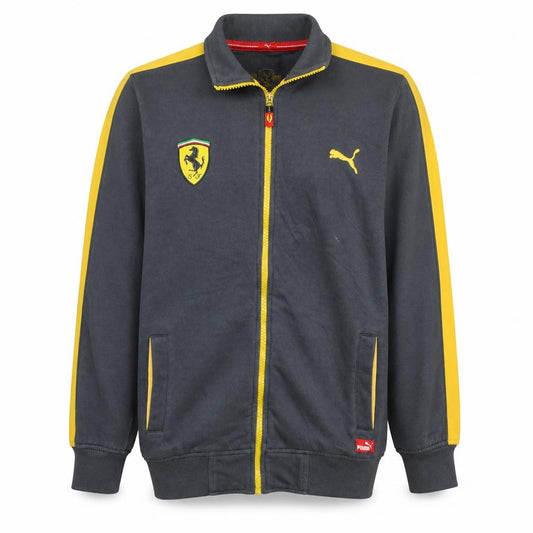 Puma Ferrari Men’s Grey Full Zip Sweatshirt 2XL Sports Style