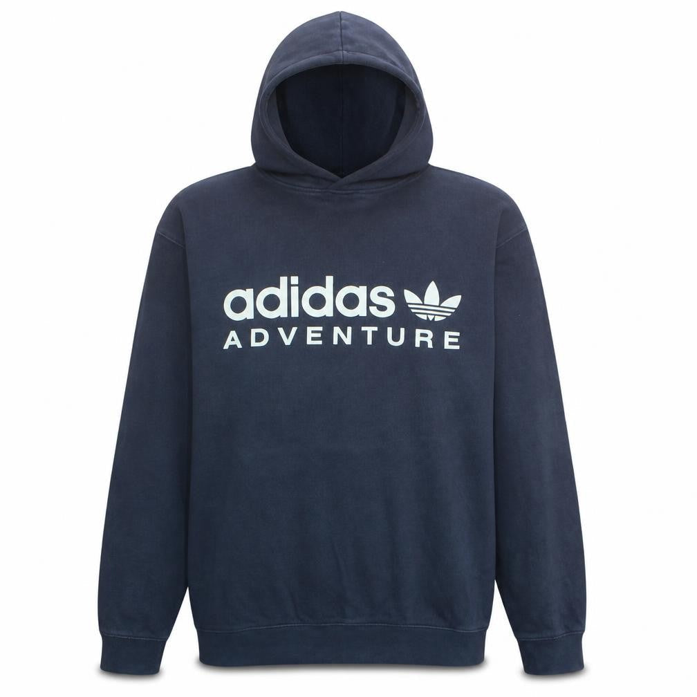 adidas Men’s Blue Adventure Pullover Hoodie Size L