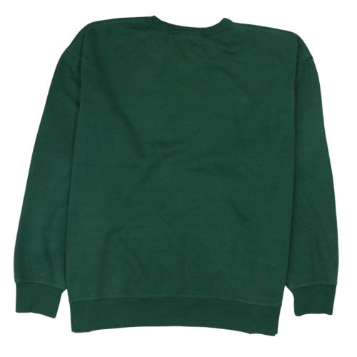 Champion Men Green 2XL Pullover Sweatshirt Crew Neck Fleece