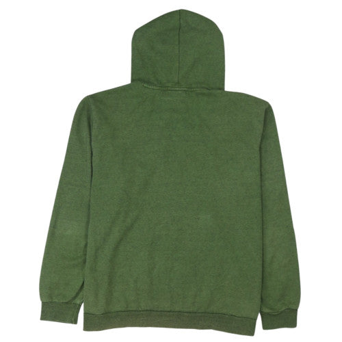 Puma Men's Green XL Pullover Hoodie with Logo Print