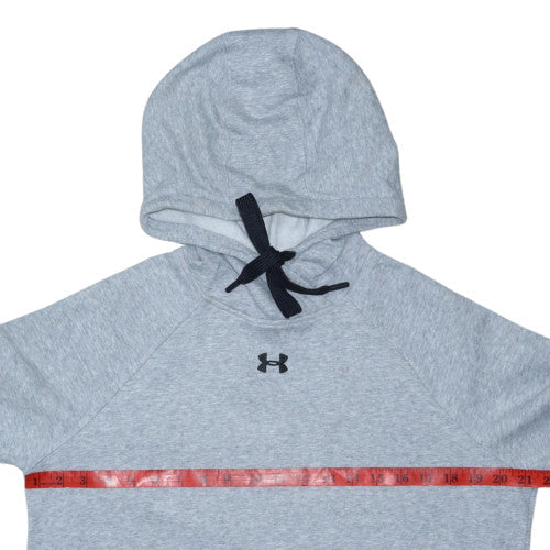 Under Armour Men's Grey Pullover Hoodie M Sports Fleece
