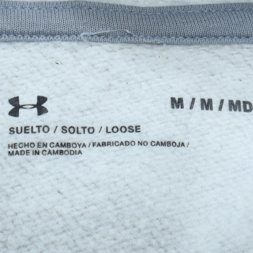 Under Armour Men's Grey Pullover Hoodie M Sports Fleece